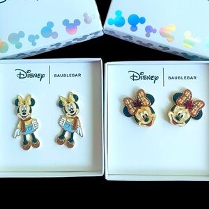 Minnie Mouse Fall Autumn Thanksgiving Earrings Set